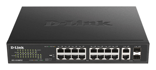 Коммутатор D-Link DES-1018MPV2/A1A