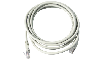 Шнур комм. BNH, кат. 6, неэкр., U/UTP, RJ45/RJ45, 250 МГц PVC, AWG24 3м, серый