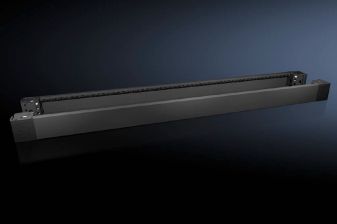 Цоколь (к шкафу) Rittal VX25, комплект 2 шт, угловой, 100х1600 мм (ВхШ), для шкафов RITTAL, цвет: чёрный