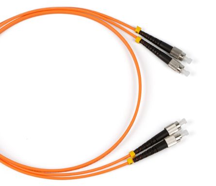 Коммутационный шнур оптический Hyperline FC-D2-50-FC/PR-FC/PR-H-1M-LSZH-OR