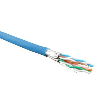 Кабель витая пара Hyperline UFTP4-C6-S23-IN-LSZH-BL-500