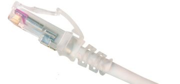 Шнур комм. Siemon MC, кат. 6, неэкр., U/UTP, RJ45/RJ45, LSZH, 2м, белый, без защитного колпачка, кабель 28 AWG