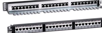 (Архив)Комм. патч-панель RiT CLASSix, 19", 1HU, портов: 24 х RJ45, кат. 6, универсальная, неэкр., цвет: чёрный, (R3910010)