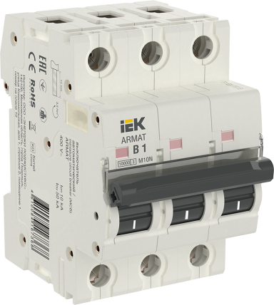Автоматический выключатель IEK AR-M10N-3-B001