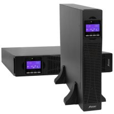 ИБП Powerman ONLINE, 1000ВА, lcd, встроенный байпас, онлайн, в стойку, 305х440х86,5 (ШхГхВ), 220V,  однофазный, Ethernet, (POWERMAN Online 1000 RT)