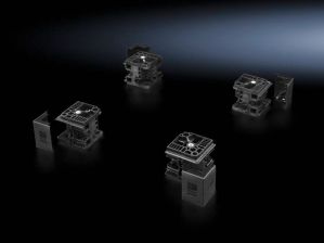 Уголок-заглушка (для шкафа) Rittal Flex-Block, 100 мм В, для цоколя Flex-Block, цвет: чёрный