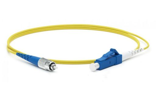 Коммутационный шнур оптический Hyperline FC-S2-9-FC/UR-LC/UR-H-2M-LSZH-YL