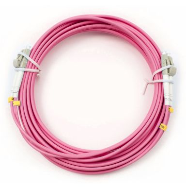 Коммутационный шнур оптический Cabeus FOP-50-OM4-LC-LC-5m