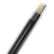 Кабель ВО BNH FO-MT Multi Tube, 36хОВ, OS2 9/125, PE, Ø 6,4мм, внешний, небронированный, 6 кН, чёрный, выносной силовой элемент