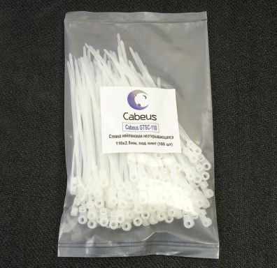 Стяжка кабельная Cabeus GTSC-110