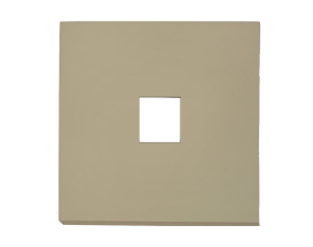 Лицевая панель розеточная Rikett Classic, Для одиночной информационной розетки, цвет: латте, (35441 LT)