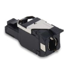 Модуль универсальный Belden, keystone, 1х10GX, кат. 6A, экр., цвет: металл