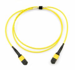 (Архив)Комм. шнур оптический Hyperline, MTPM/MTPF, OS2 9/125, LSZH, 3м, цвет: жёлтый