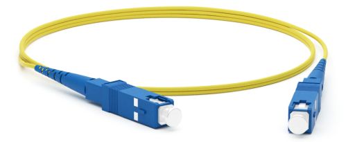 Коммутационный шнур оптический Hyperline FC-S2-9-SC/UR-SC/UR-H-1M-LSZH-YL