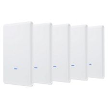 Точка доступа Ubiquiti, комплект 5 штук, UAP-AC-M-PRO-5