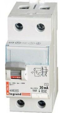 Устройство защитного отключения Legrand DX3, тип: AC, 2 модуль, 2Р, 100А/30мА,  (411508)