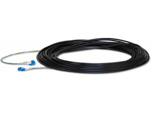 Кабель ВО Ubiquiti Single Mode,  6хОВ, OS2 9/125, PE, Ø 6мм, снаружи зданий, металлический, цвет: чёрный