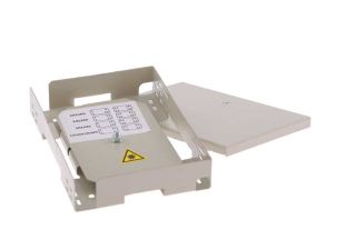 (Архив)Бокс оптический Связьстройдеталь ШКОН-ММ, 4U, 160х120х34 мм (ВхШхГ), цвет: серый, (130409-00089)