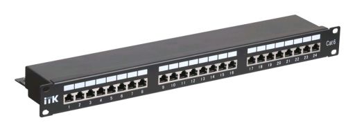 Коммутационная патч-панель ITK PP24-1UC6S-D05