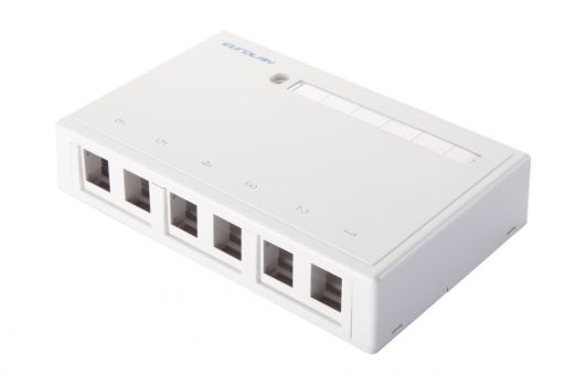 Коробка для настенного монтажа Eurolan 12B-00-06WT