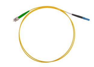 (Архив)Шнур коммутационный Связьстройдеталь ШОС-SM/2.0, Simplex FC/LC (APC/UPC), G.652, LSZH-FR, 1м, цвет: жёлтый