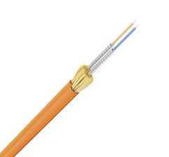 (Архив)Кабель ВО Hyperline Zip-cord, 2хОВ, OM2 50/125, LSZH, Ø 3мм, цвет: оранжевый
