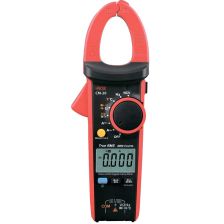 Клещи RGK, (CM-20 + поверка), токоизмерительные, с дисплеем, питание: батарейки, корпус: пластик, измерение тока до 600А, (779692)