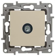 Розетка в сборе Legrand Etika, 1x TV/R/SAT, внутренняя, цвет: слоновая кость, (LEG.672363)