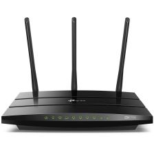 Маршрутизатор TP-Link, портов: 5, LAN: 4, WAN: 1, скорость мб/с: 1 300, антенн: 3, USB: Да, 32х243х161 мм (ВхШхГ), цвет: чёрный, Archer C7