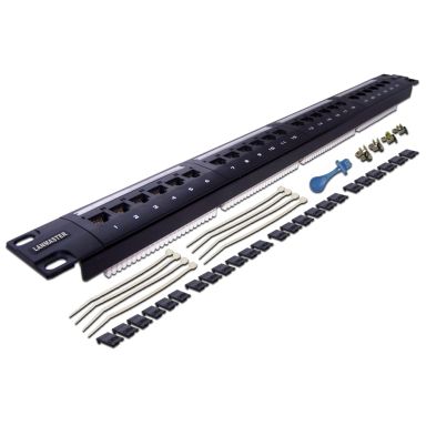 Коммутационная патч-панель Lanmaster LAN-PPL24U5E