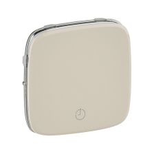 Клавиша для выключателя Legrand Valena Allure, 1, 58х51 мм (ВхШ), цвет: слоновая кость, символ "выдержка времени", (LEG.755216)