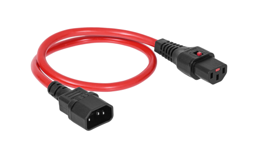 Шнур для блока питания Rem R-10-Cord60-C13-C14-1.0-Red