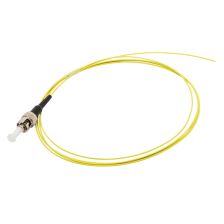 Пигтейл Lanmaster, ST/UPC, OS2 9/125, 1,5м, металл хвостовик, цвет: жёлтый