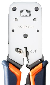 Инструмент для обжима проводников Cabeus, RJ-45 (8P8С), профессиональный, (HT-L2182R)