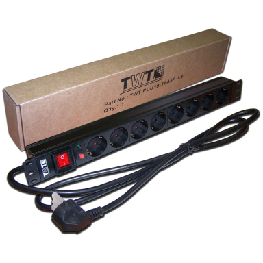 Блок распределения питания TWT TWT-PDU19-16A8P-1.8 