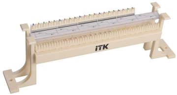 Кросс-панель ITK, настенная, 100x110, цвет: слоновая кость, (CP100-110-1), с модулями