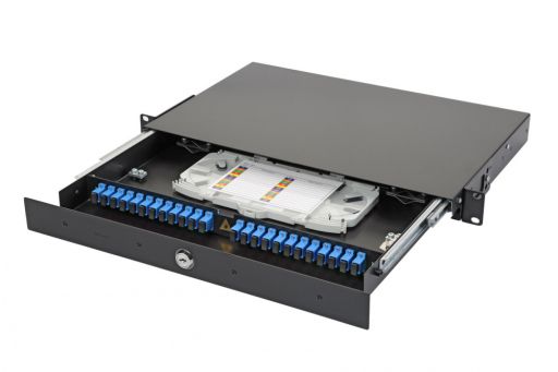 Коммутационная панель оптическая Eurolan 47D-24-S2-SC-04-10BL