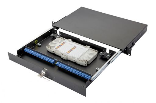 Коммутационная панель оптическая Eurolan 47D-24-S2-2L-12-11BL