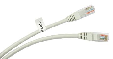 Шнур комм. Cabeus, кат. 5е, неэкр., U/UTP, RJ45/RJ45, LSZH, AWG24, 5м, серый