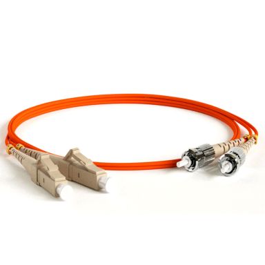 Коммутационный шнур оптический Hyperline FC-D3-50-LC/PR-ST/PR-H-30M-LSZH-OR