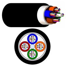 (Архив)Кабель ВО Nexans LANmark-OF UNI Tube,  48хОВ, OS2 G.652, PE, Ø 7,9мм, катушка, снаружи зданий, диэлектрический, цвет: чёрный