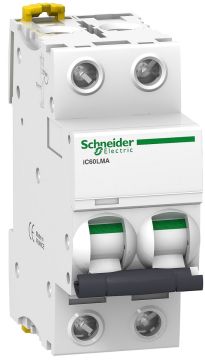 Автоматический выключатель Schneider Electric Acti 9, 4 модуль, MA класс, 2P, 16А, 50кА, (A9F90216)