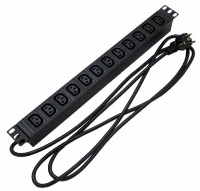 Блок распределения питания Hyperline SHE19-12IEC-2.5EU
