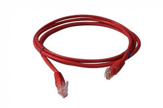 Шнур комм. Rexant, кат. 5е, неэкр., RJ45/RJ45, 100 МГц PVC, 2м, красный, Тип экрана кабеля UTP