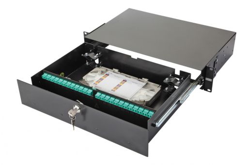 Коммутационная панель оптическая Eurolan 47F-48-30-2L-02-11BL