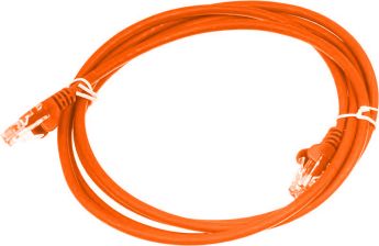 Шнур комм. Lanmaster, кат. 5е, неэкр., U/UTP, RJ45/RJ45, LSZH, 15м, оранжевый