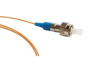 Пигтейл Panduit, FC/UPC, OS2 9/125, Simplex, OFNR, 1м, синий хвостовик, цвет: жёлтый