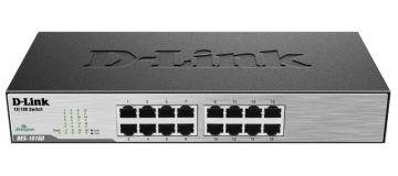 (Архив)Коммутатор D-Link, неуправляемый, портов: 16, DES-1016D