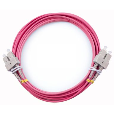 Коммутационный шнур оптический Cabeus FOP-50-OM4-SC-SC-5m