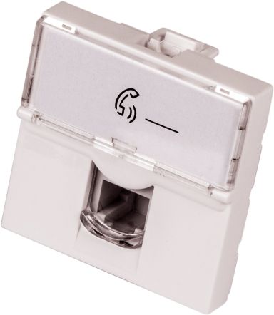 Вставка Lanmaster LAN-SIP-23TEL-WH